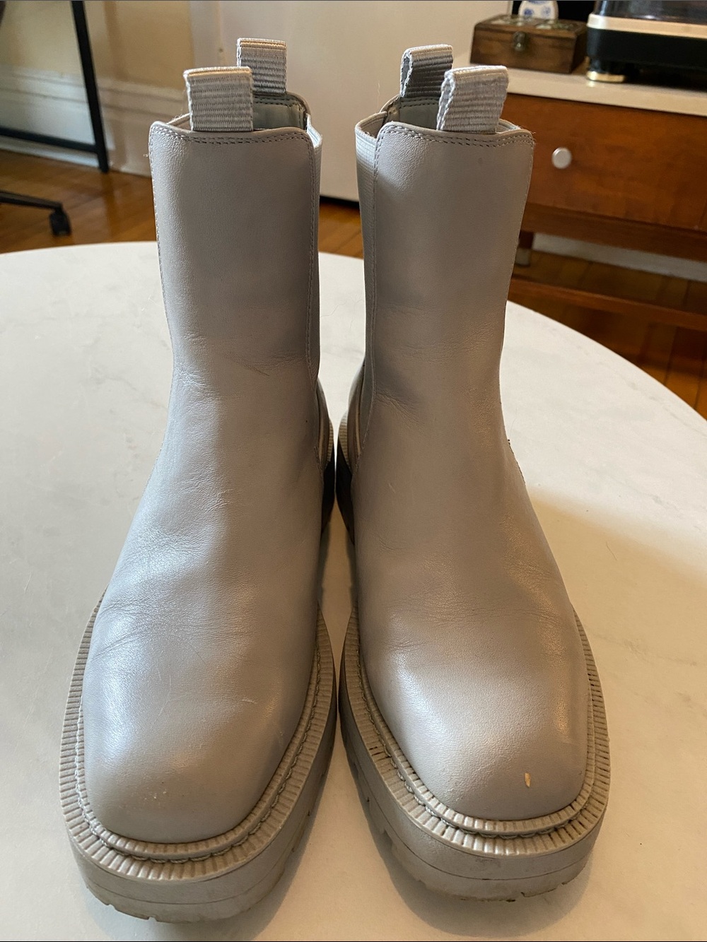 Sam Edelman Women's Ankle Boots in Light Gray